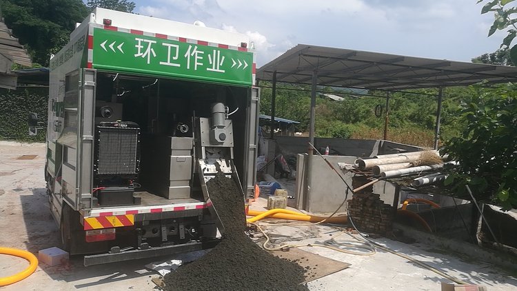 西区街道污泥干湿分离技术
