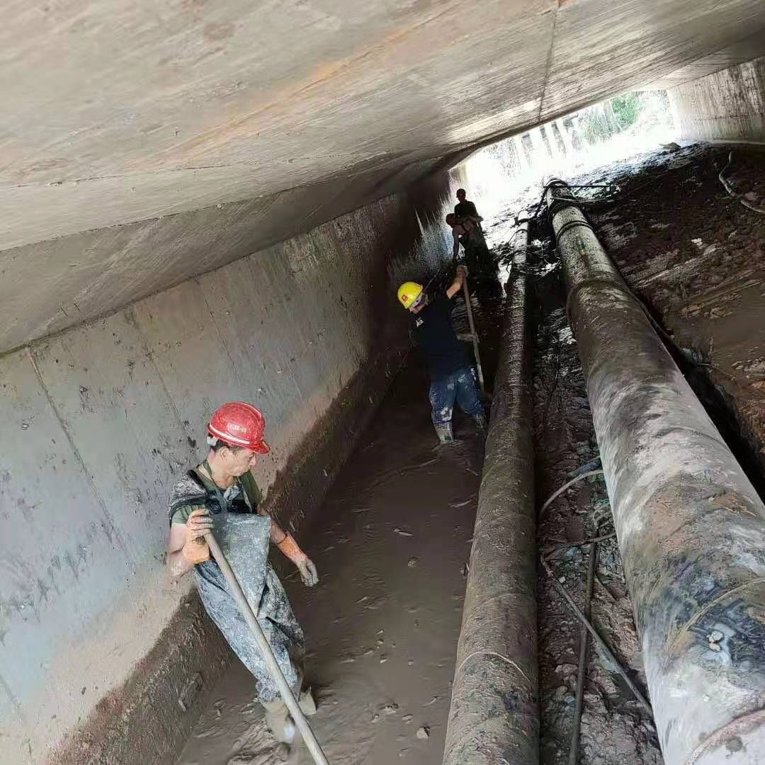 西区街道工业管道清淤